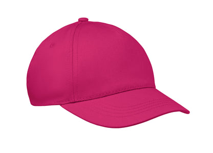 5-Panel-Baseball-Cap für Kinder aus Baumwolltwill 180 g/m² mit verstellbarem Klettverschluss für einen