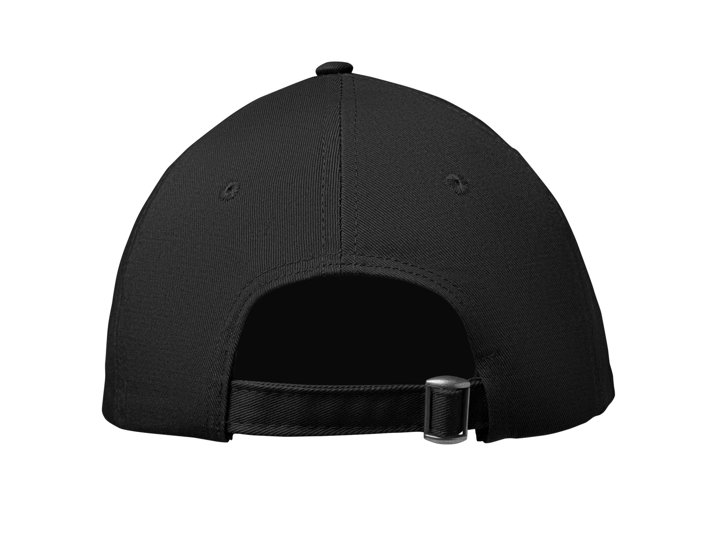 Baseball Kappe. 6 Panele. Verstellbarer Metallverschluss mit Einstecklasche. Oxford-Kappenschirm. Baumwolltwill 280 g/m².
