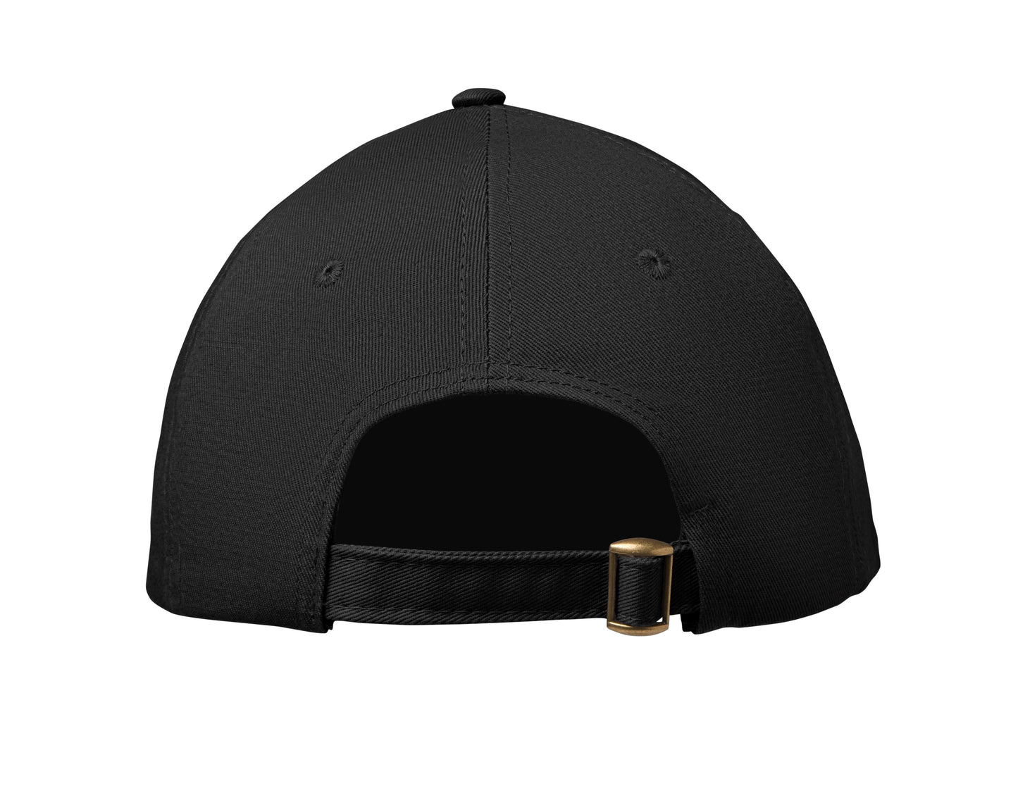 Baseball Kappe. 6 Panele. Verstellbarer Metallverschluss mit Einstecklasche. Oxford-Kappenschirm. Baumwolltwill 280 g/m².