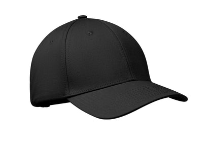 Baseball Kappe. 6 Panele. Verstellbarer Metallverschluss mit Einstecklasche. Oxford-Kappenschirm. Baumwolltwill 280 g/m².