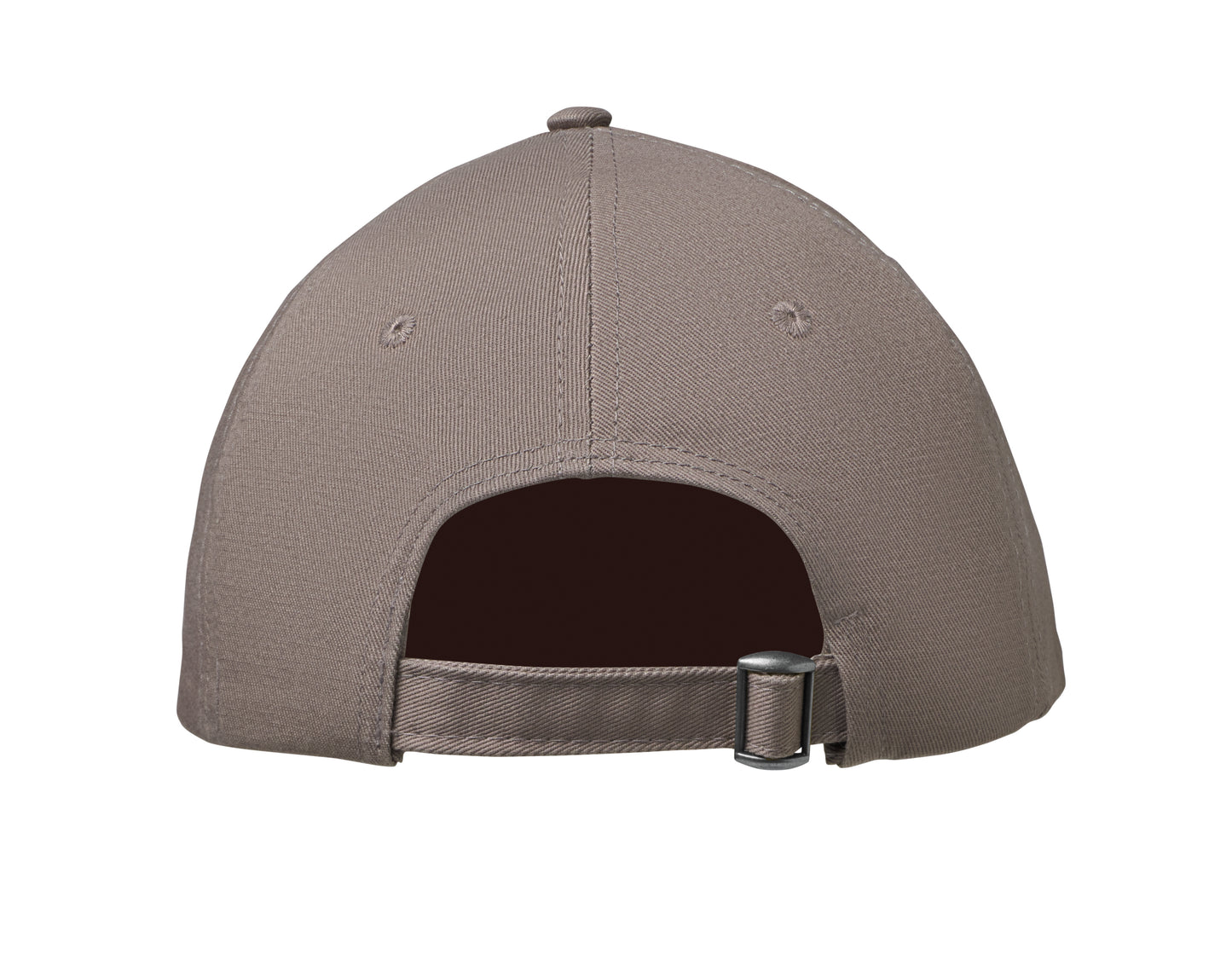 Baseball Kappe. 6 Panele. Verstellbarer Metallverschluss mit Einstecklasche. Oxford-Kappenschirm. Baumwolltwill 280 g/m².