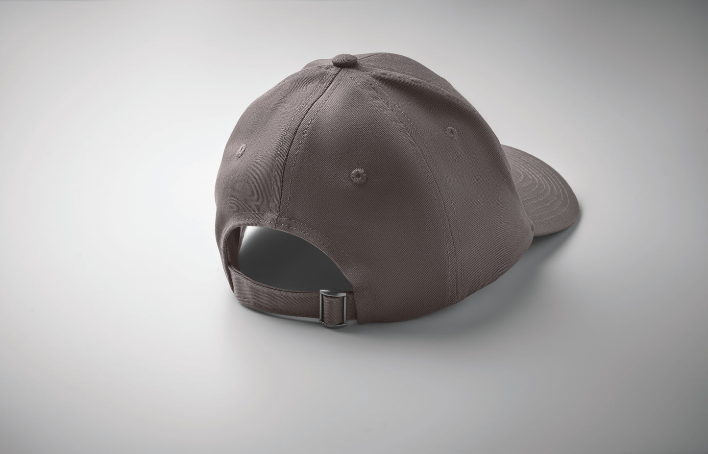 Baseball Kappe. 6 Panele. Verstellbarer Metallverschluss mit Einstecklasche. Oxford-Kappenschirm. Baumwolltwill 280 g/m².