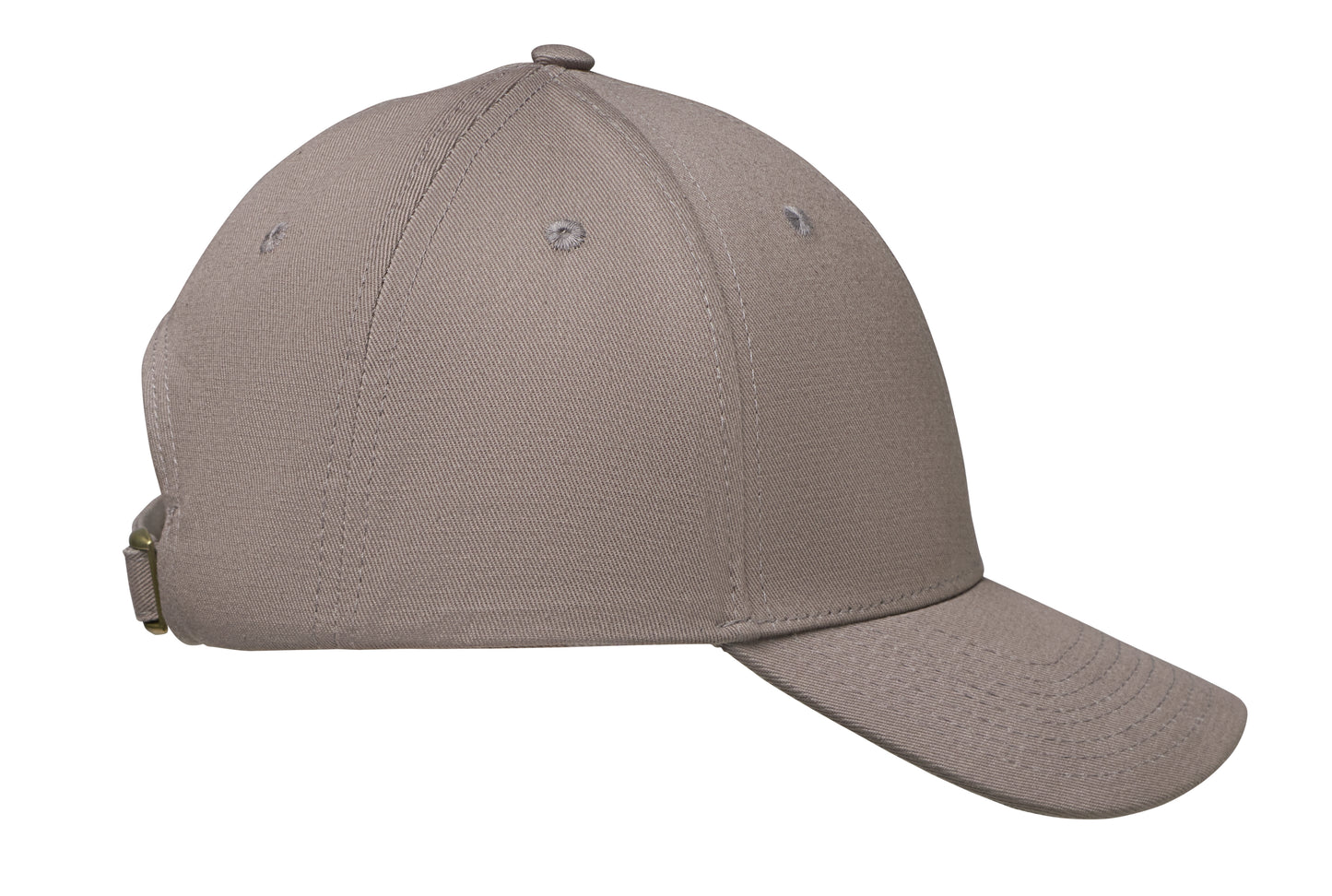 Baseball Kappe. 6 Panele. Verstellbarer Metallverschluss mit Einstecklasche. Oxford-Kappenschirm. Baumwolltwill 280 g/m².