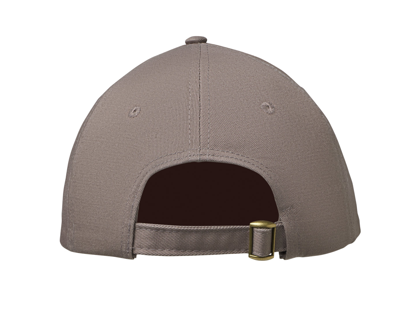 Baseball Kappe. 6 Panele. Verstellbarer Metallverschluss mit Einstecklasche. Oxford-Kappenschirm. Baumwolltwill 280 g/m².