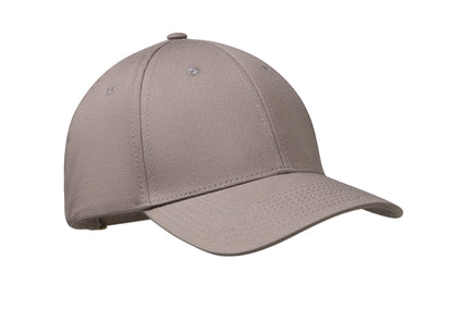 Baseball Kappe. 6 Panele. Verstellbarer Metallverschluss mit Einstecklasche. Oxford-Kappenschirm. Baumwolltwill 280 g/m².
