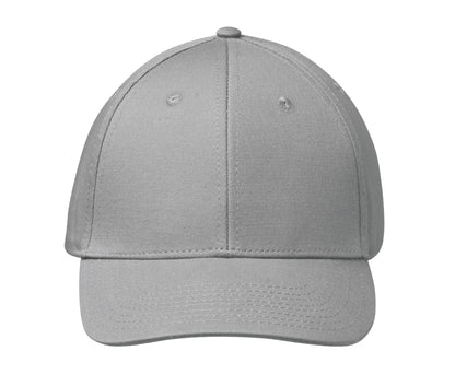 Baseball Kappe. 6 Panele. Verstellbarer Metallverschluss mit Einstecklasche. Oxford-Kappenschirm. Baumwolltwill 280 g/m².