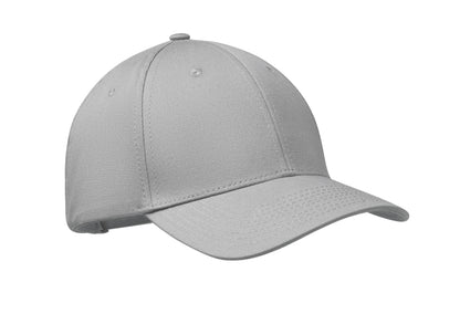 Baseball Kappe. 6 Panele. Verstellbarer Metallverschluss mit Einstecklasche. Oxford-Kappenschirm. Baumwolltwill 280 g/m².