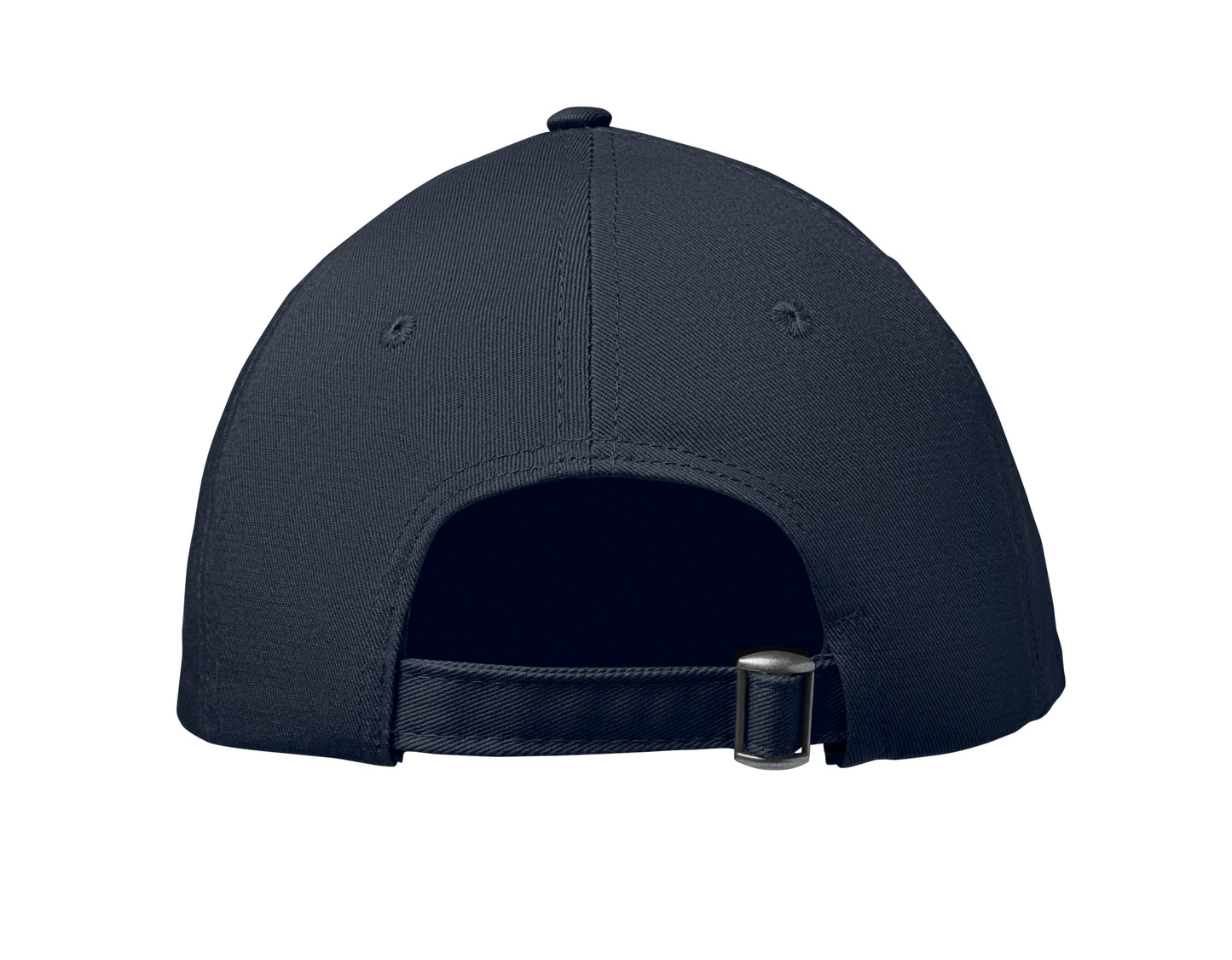 Baseball Kappe. 6 Panele. Verstellbarer Metallverschluss mit Einstecklasche. Oxford-Kappenschirm. Baumwolltwill 280 g/m².