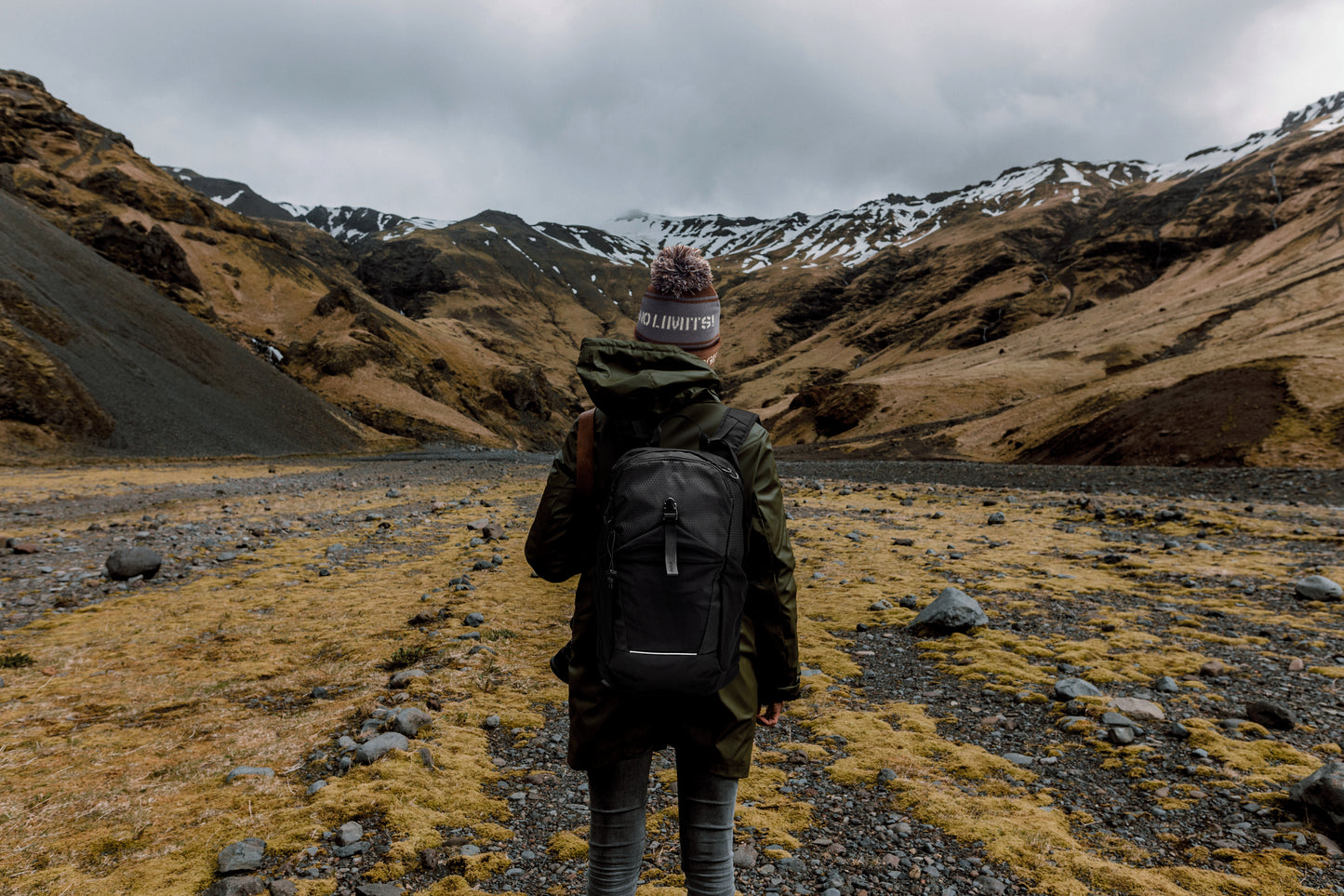 Wander-Rucksack 18L aus wasserabweisendem 420D Nylon mit Reflektorstreifen und 15'''' Laptop-Fach. Reißverschlussfach
