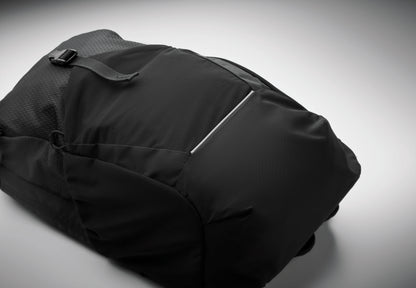 Wander-Rucksack 18L aus wasserabweisendem 420D Nylon mit Reflektorstreifen und 15'''' Laptop-Fach. Reißverschlussfach