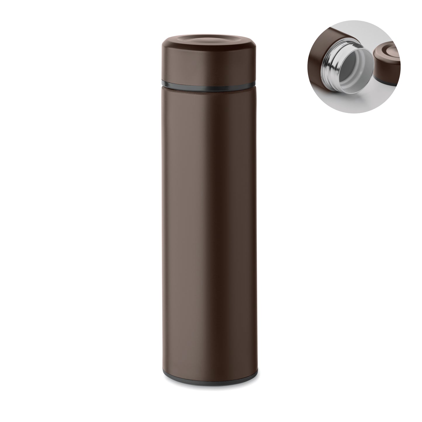 Doppelwandige Isolierflasche aus recyceltem Edelstahl (90 % recycelter Edelstahl und 10 %