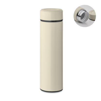 Doppelwandige Isolierflasche aus recyceltem Edelstahl (90 % recycelter Edelstahl und 10 %