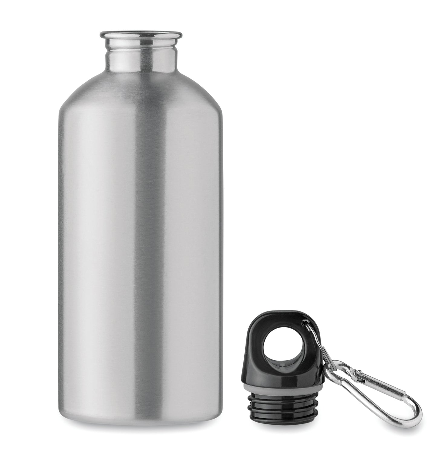 Einwandige Trinkflasche aus recyceltem Edelstahl (90 % recycelter Edelstahl und 10 %