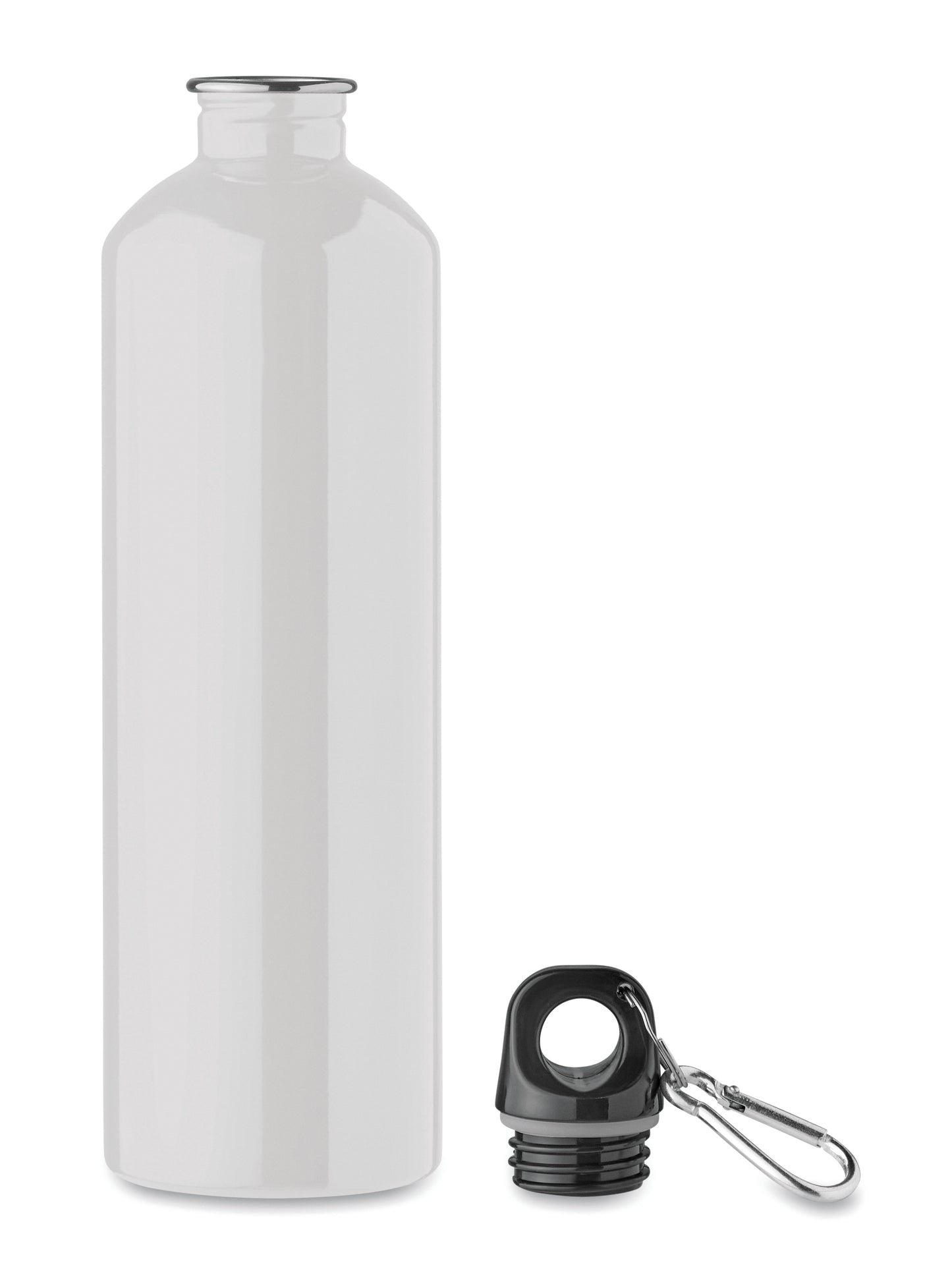 Einwandige Trinkflasche aus recyceltem Edelstahl (90 % recycelter Edelstahl und 10 %