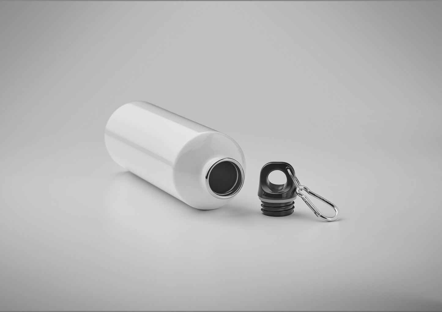 Einwandige Trinkflasche aus recyceltem Edelstahl (90 % recycelter Edelstahl und 10 %