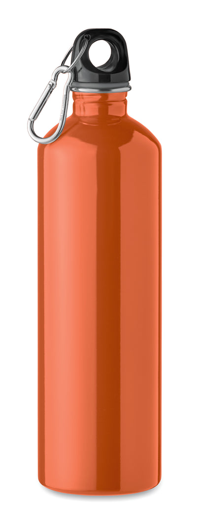 Einwandige Trinkflasche aus recyceltem Edelstahl (90 % recycelter Edelstahl und 10 %