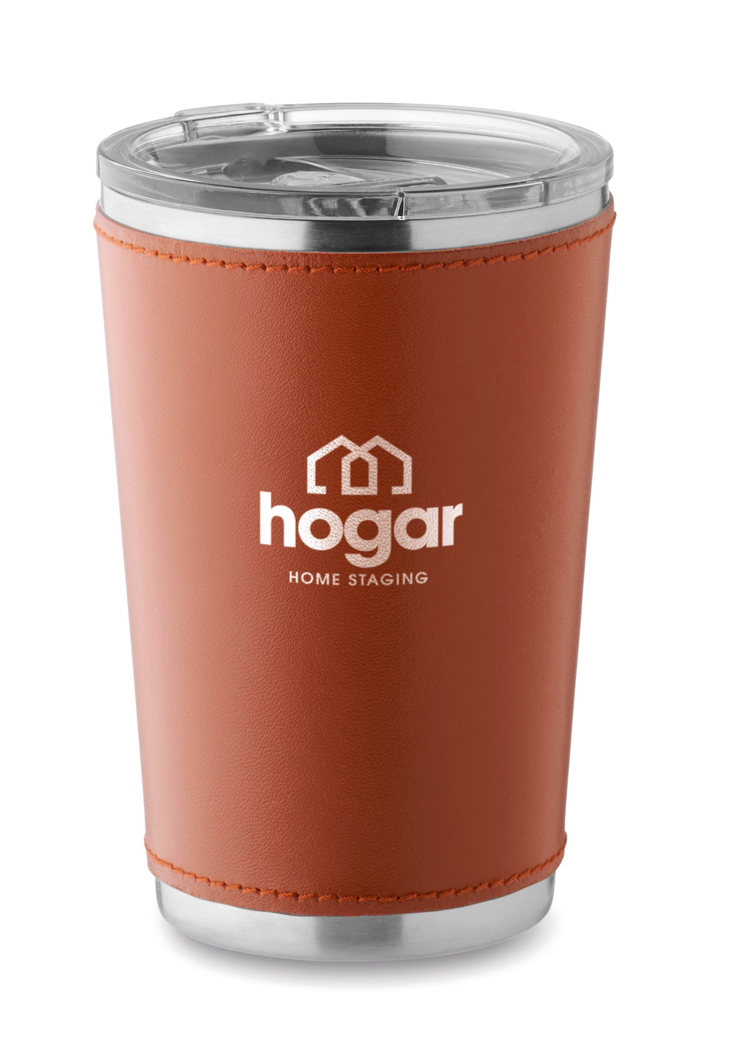 Doppelwandiger Trinkbecher aus recyceltem Edelstahl (90% recycelter Edelstahl und 10% Edelstahl) mit