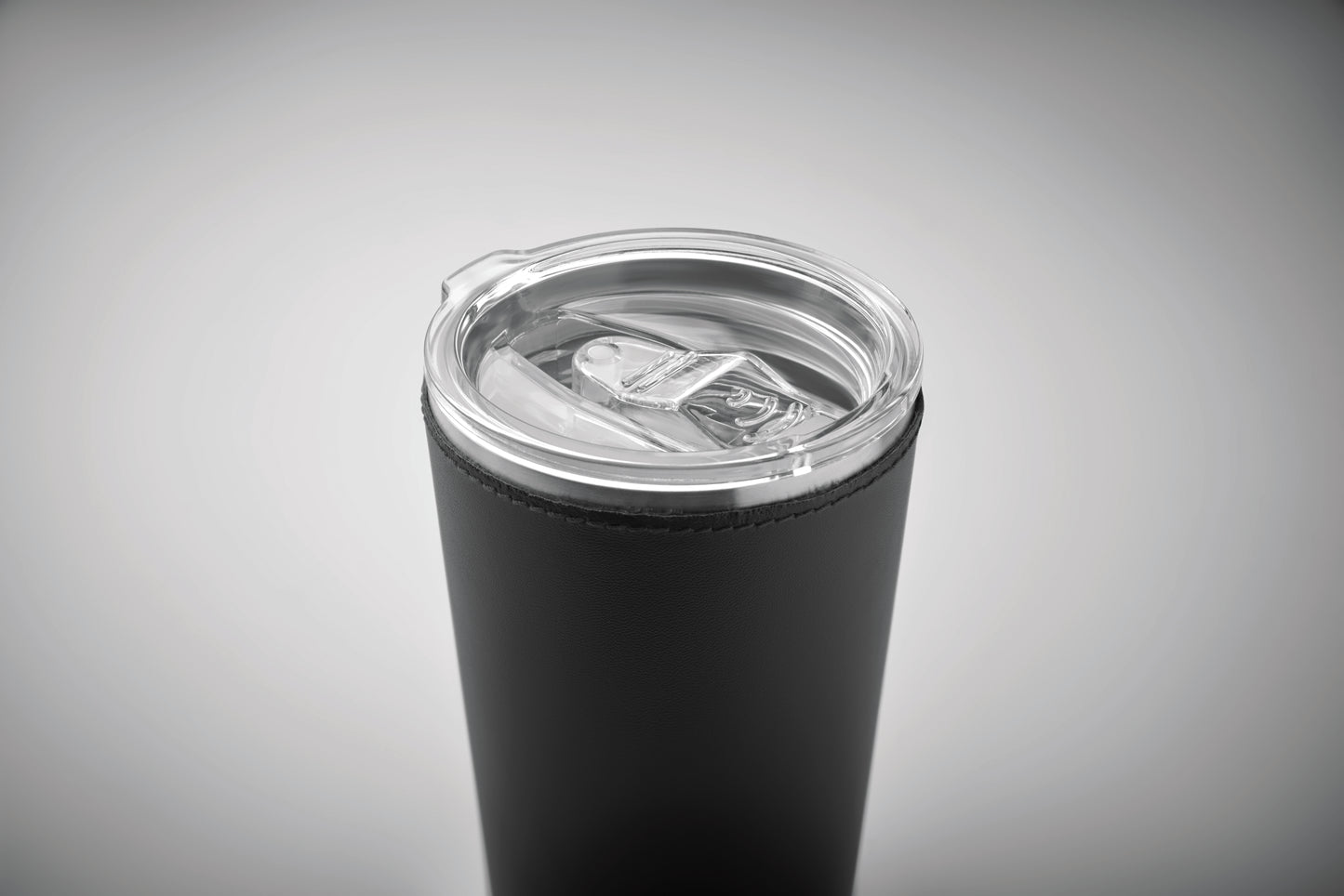 Doppelwandiger Trinkbecher aus recyceltem Edelstahl (90% recycelter Edelstahl und 10% Edelstahl) mit