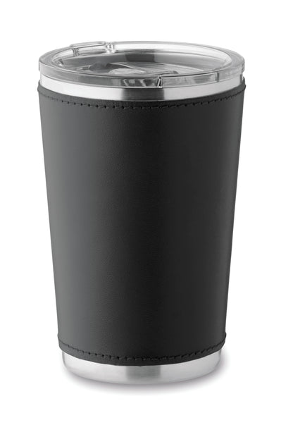 Doppelwandiger Trinkbecher aus recyceltem Edelstahl (90% recycelter Edelstahl und 10% Edelstahl) mit