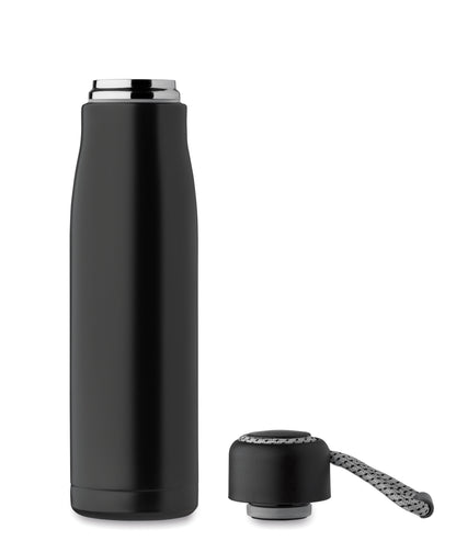 Doppelwandige Isolierflasche aus recyceltem Edelstahl (90 % recycelter Edelstahl und 10 %