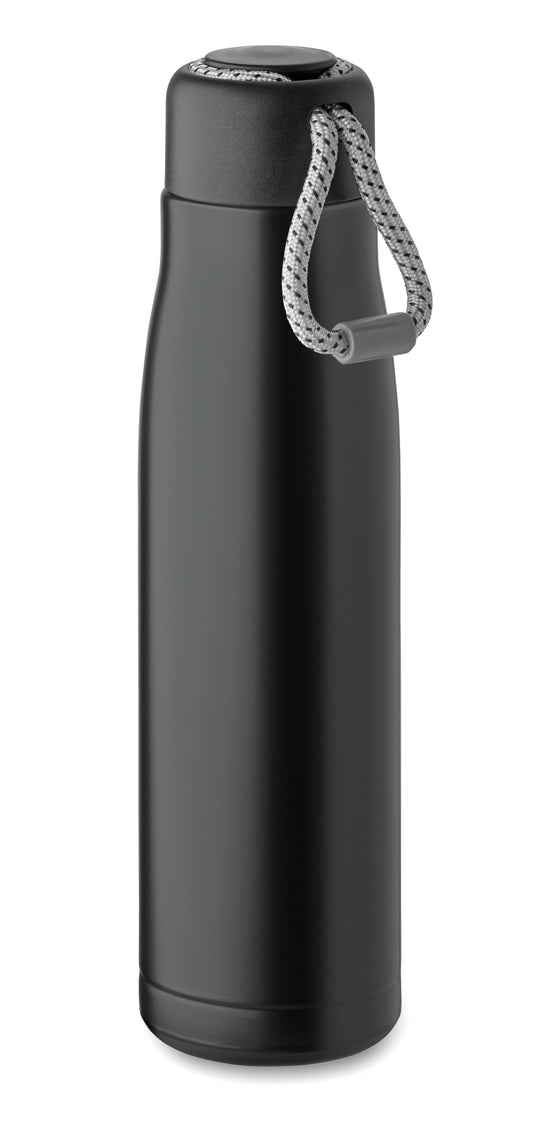 Doppelwandige Isolierflasche aus recyceltem Edelstahl (90 % recycelter Edelstahl und 10 %