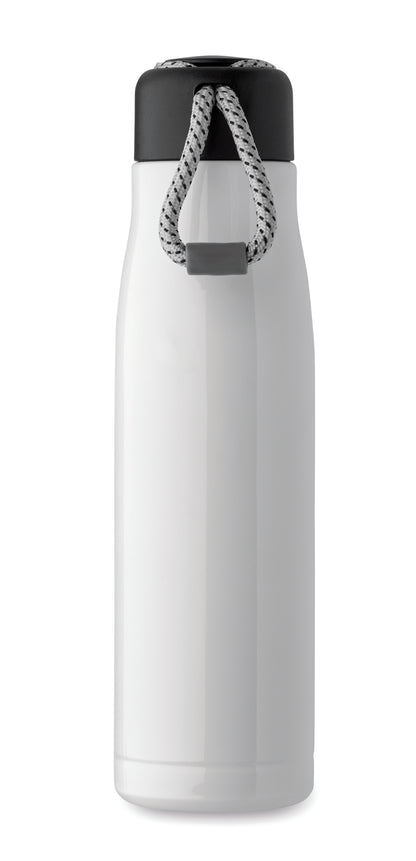 Doppelwandige Isolierflasche aus recyceltem Edelstahl (90 % recycelter Edelstahl und 10 %