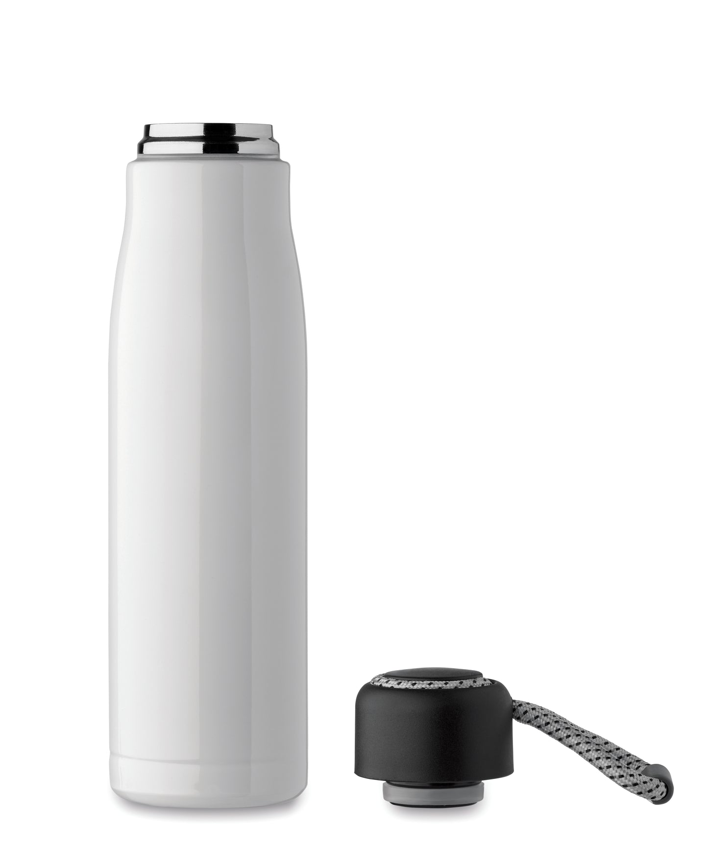 Doppelwandige Isolierflasche aus recyceltem Edelstahl (90 % recycelter Edelstahl und 10 %