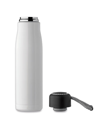 Doppelwandige Isolierflasche aus recyceltem Edelstahl (90 % recycelter Edelstahl und 10 %