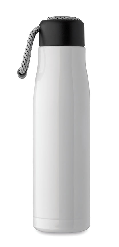 Doppelwandige Isolierflasche aus recyceltem Edelstahl (90 % recycelter Edelstahl und 10 %