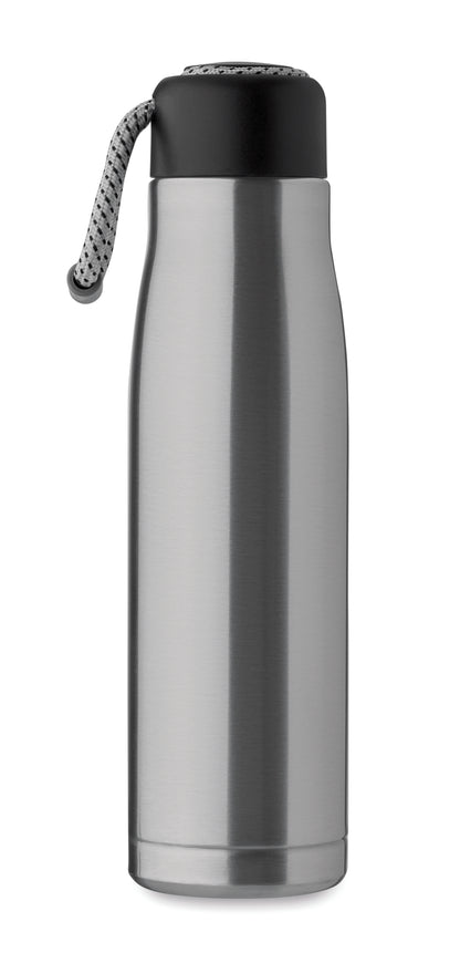 Doppelwandige Isolierflasche aus recyceltem Edelstahl (90 % recycelter Edelstahl und 10 %