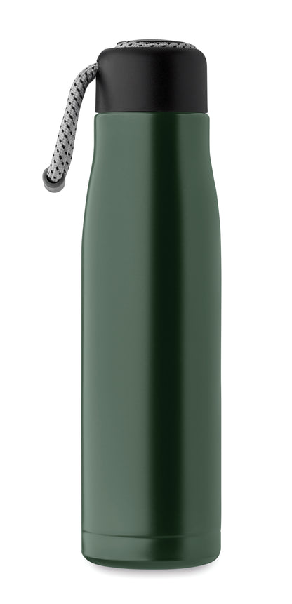 Doppelwandige Isolierflasche aus recyceltem Edelstahl (90 % recycelter Edelstahl und 10 %