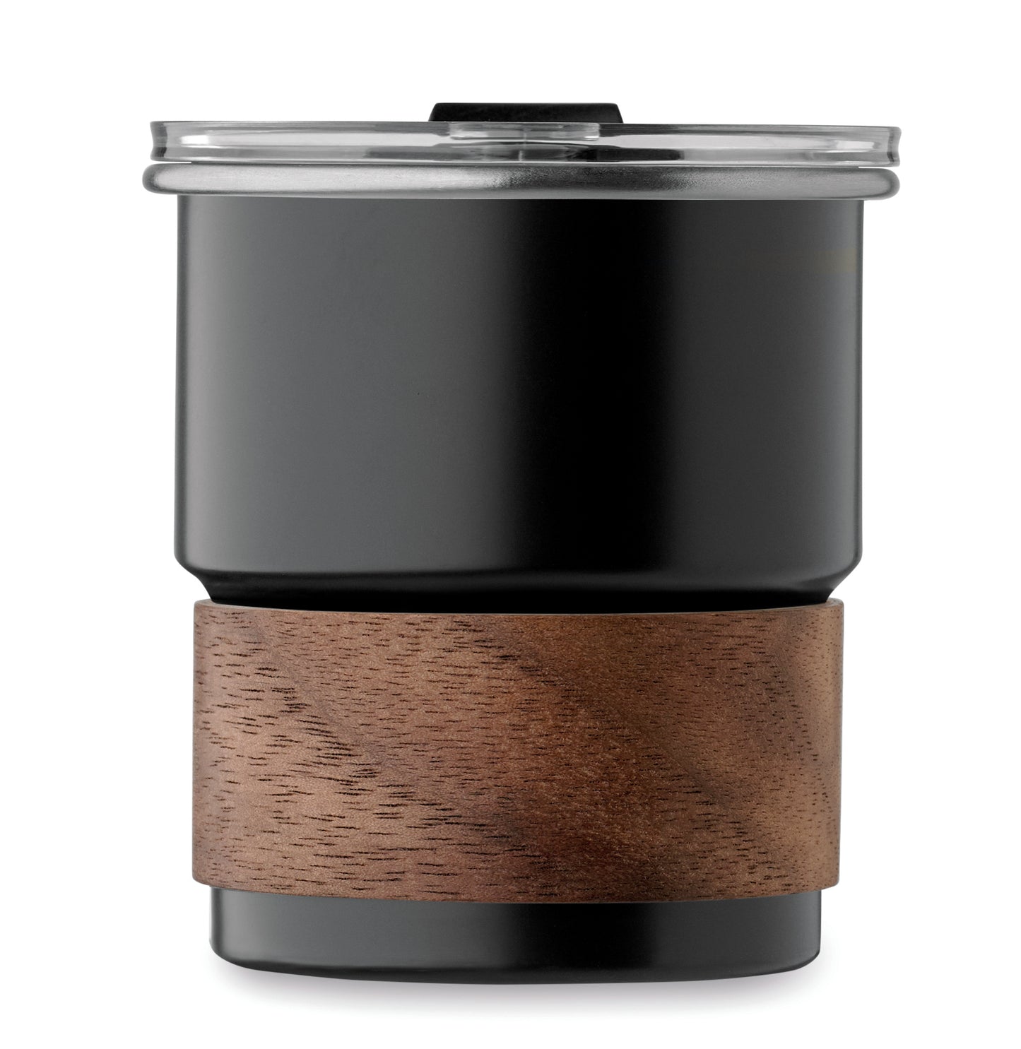 Einwandiger Becher aus recyceltem Edelstahl (90% recycelter Edelstahl 10% Edelstahl) mit abnehmbarem