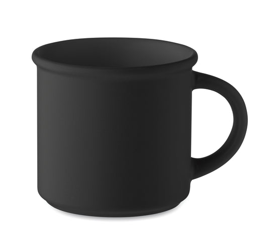 Kaffeebecher aus Keramik im Vintage Look. Mattes Finish. Füllmenge: 300ml.