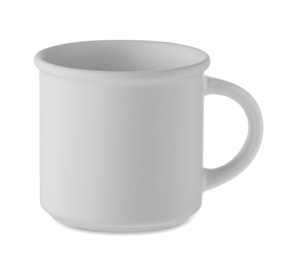 Kaffeebecher aus Keramik im Vintage Look. Mattes Finish. Füllmenge: 300ml.