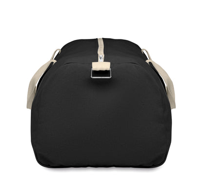Große Tasche aus recycelten Materialien (60% recycelte Baumwolle 40% recycelter Polyester) in