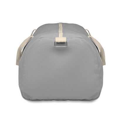 Große Tasche aus recycelten Materialien (60% recycelte Baumwolle 40% recycelter Polyester) in
