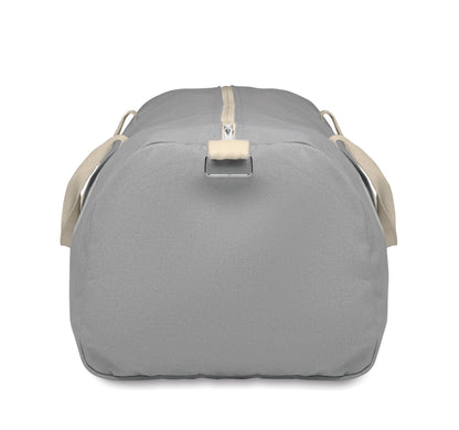 Große Tasche aus recycelten Materialien (60% recycelte Baumwolle 40% recycelter Polyester) in