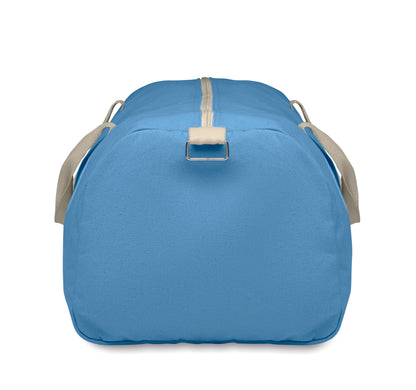 Große Tasche aus recycelten Materialien (60% recycelte Baumwolle 40% recycelter Polyester) in