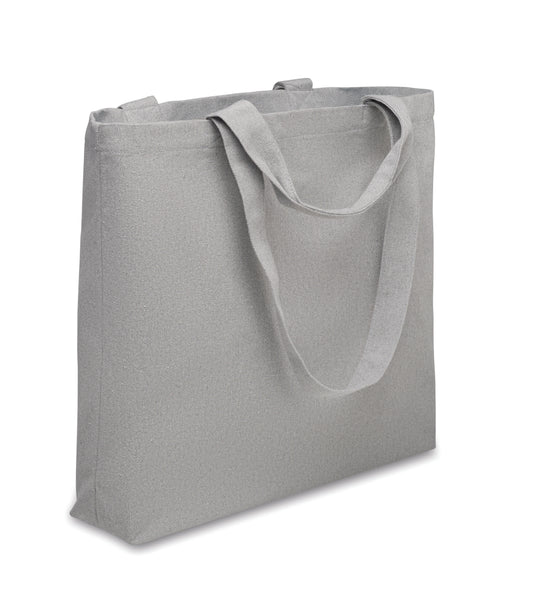 Einkaufs- oder Strandtasche aus recycelten Materialien (60 % recycelte Baumwolle 40 %
