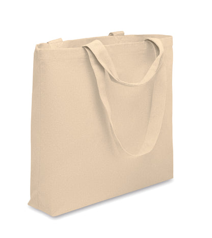 Einkaufs- oder Strandtasche aus recycelten Materialien (60 % recycelte Baumwolle 40 %