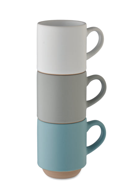 Kaffeebecher aus Keramik. Stapelbar. Füllmenge: 170ml.
