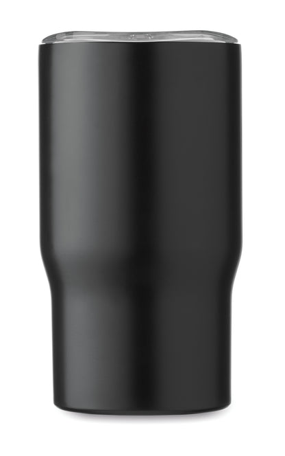 Doppelwandiger Becher aus recyceltem Edelstahl (90 % recycelter Edelstahl und 10 %