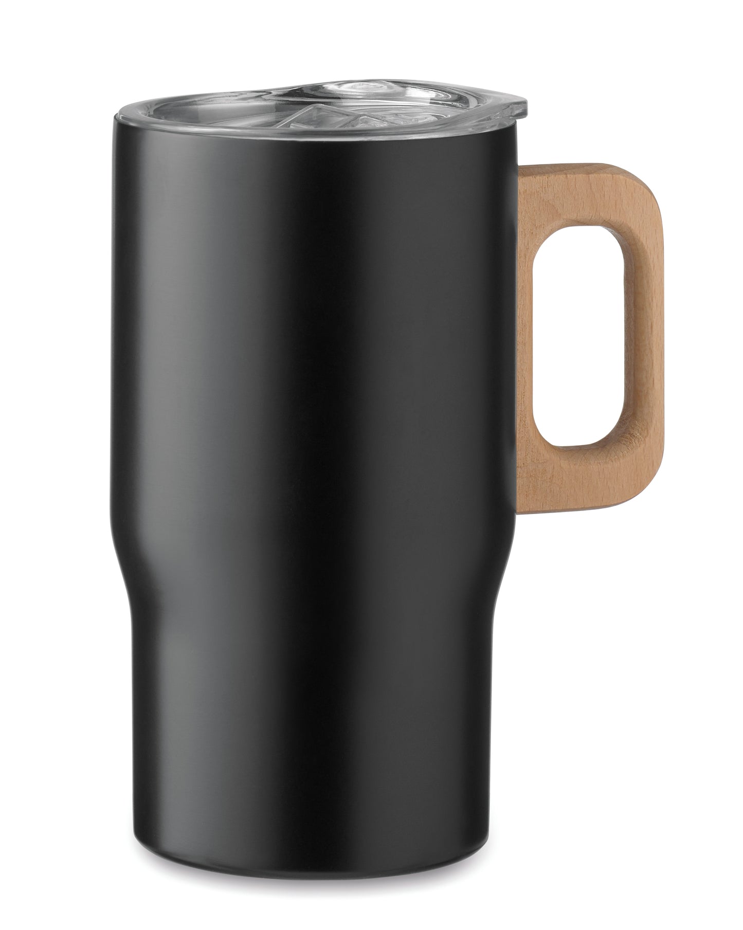 Doppelwandiger Becher aus recyceltem Edelstahl (90 % recycelter Edelstahl und 10 %