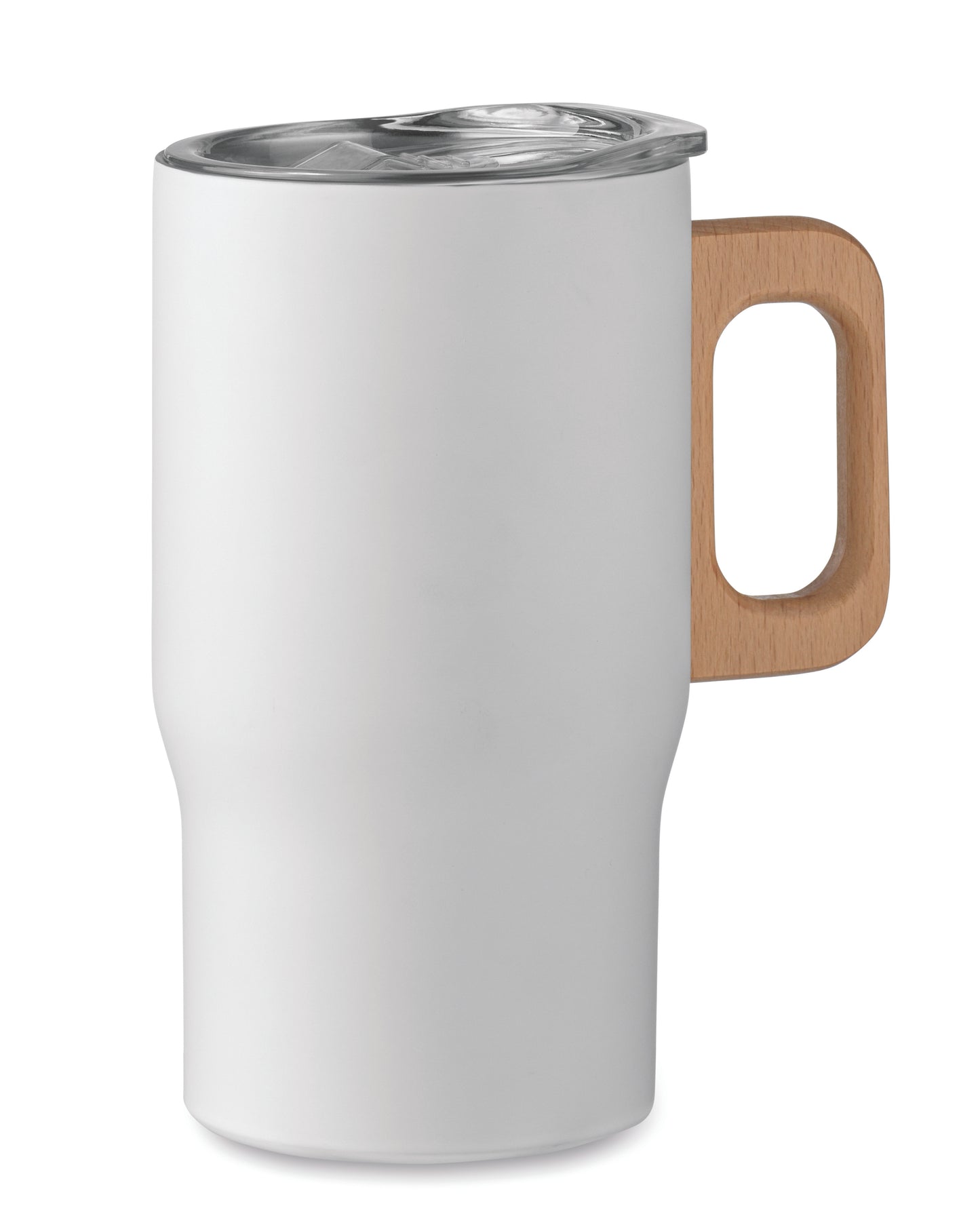 Doppelwandiger Becher aus recyceltem Edelstahl (90 % recycelter Edelstahl und 10 %