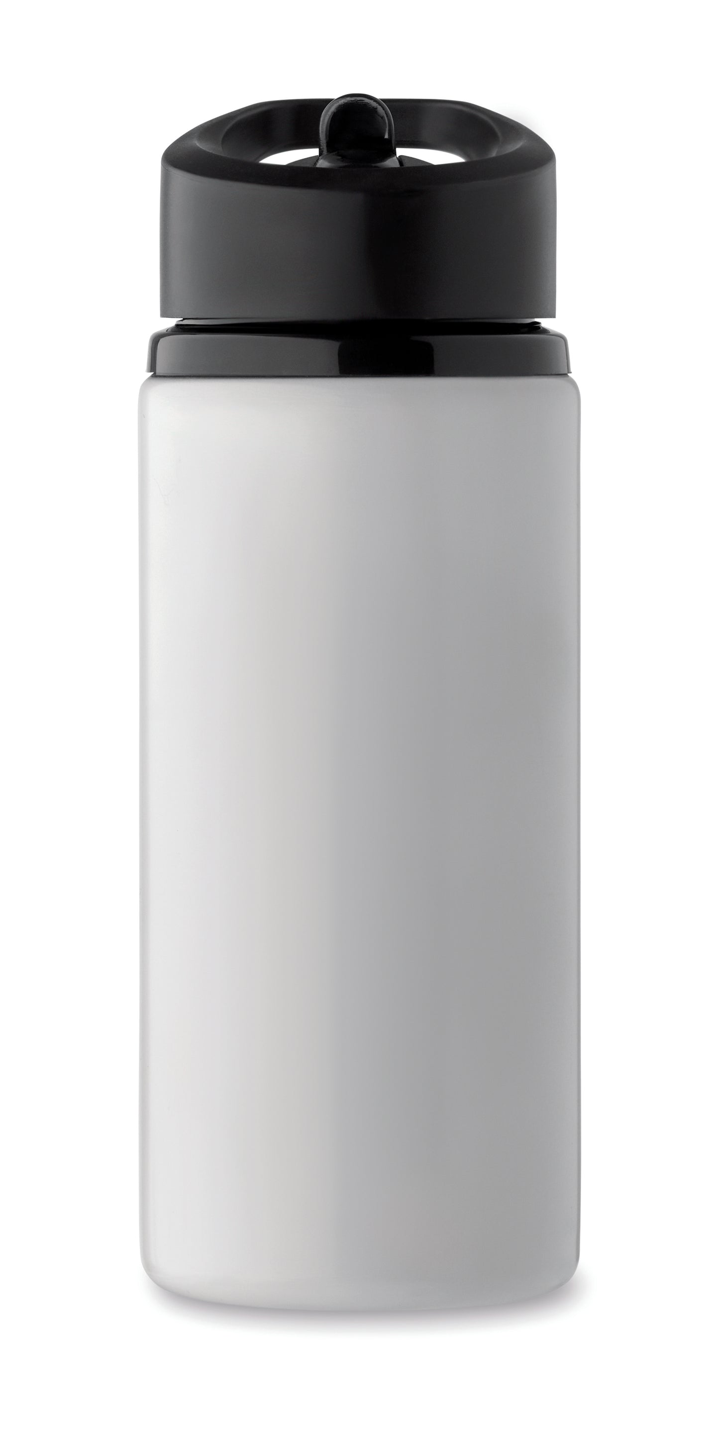 Einwandige Flasche aus recyceltem Edelstahl (90% recycelter Edelstahl und 10% Edelstahl). Klappbares