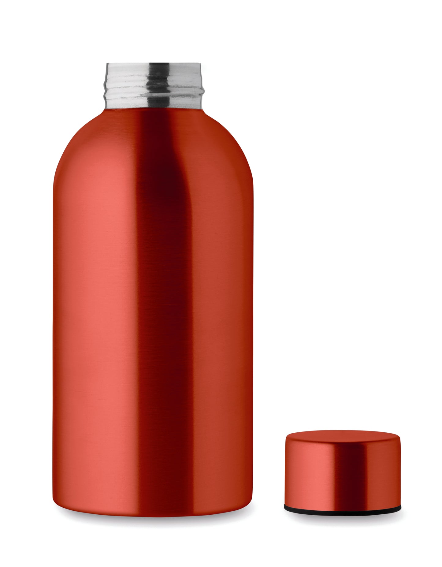 Einwandige Flasche aus recyceltem Edelstahl (90 % recycelter Edelstahl und 10 %