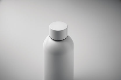Einwandige Flasche aus recyceltem Edelstahl (90 % recycelter Edelstahl und 10 %