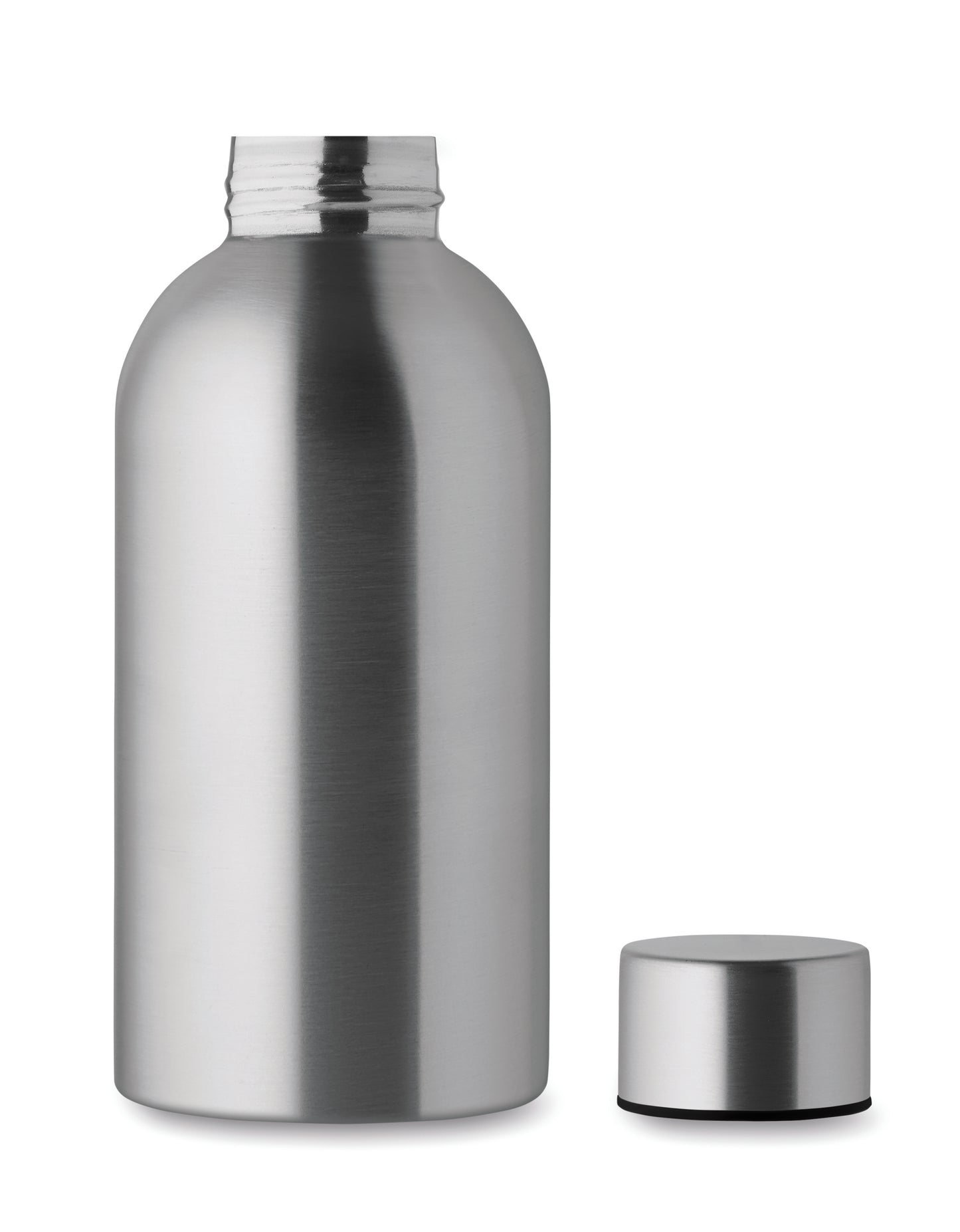 Einwandige Flasche aus recyceltem Edelstahl (90 % recycelter Edelstahl und 10 %
