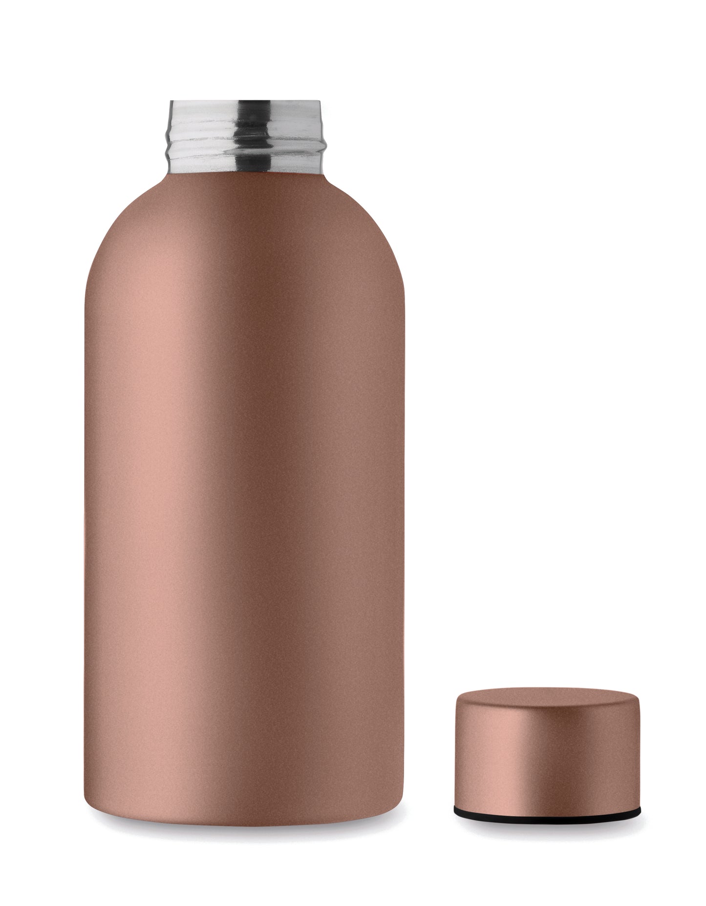 Einwandige Flasche aus recyceltem Edelstahl (90 % recycelter Edelstahl und 10 %
