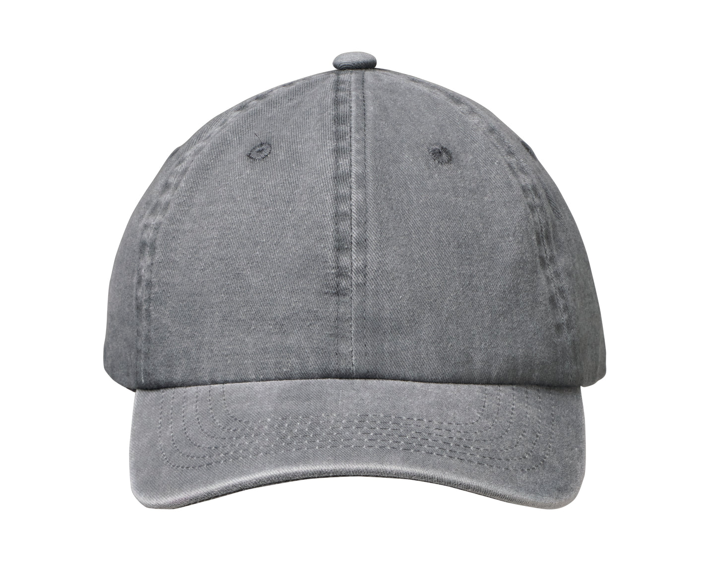 Baseball Kappe. 6 Panele. Verstellbarer Klettverschluss. Vintage-Style. 6 farblich abgestimmte umstickte Belüftungslöcher.